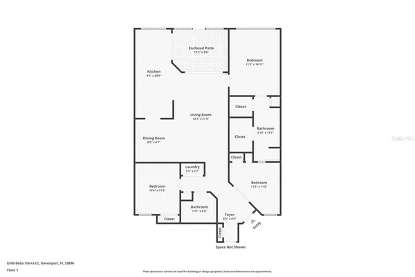$219,000 | 8349 Bella Tierra Court, Davenport, FL 33896