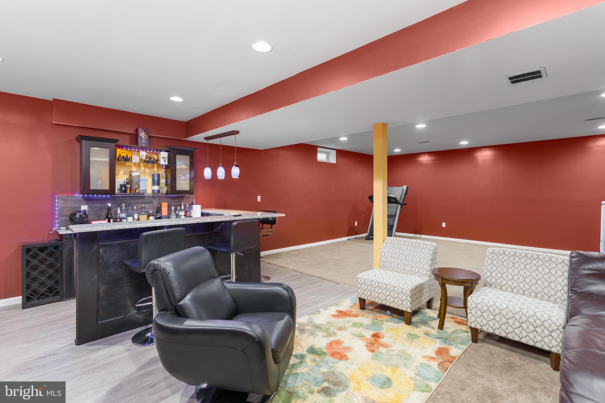 36 Brookdale Way Chesterfield, NJ 08515 - Photo 34 of 52 a living room with furniture and a pool table