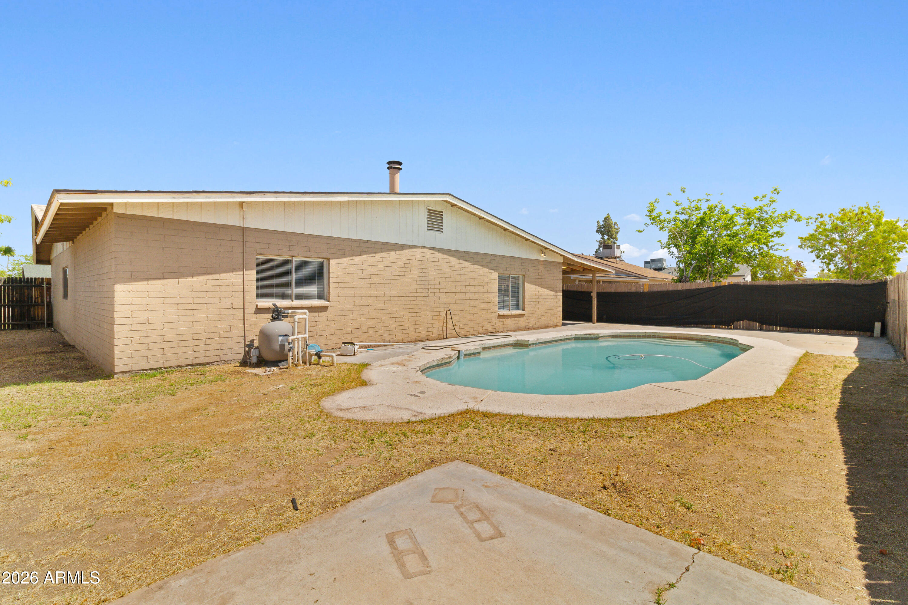 8825 West Roma Avenue Phoenix, AZ 85037 - Photo 21 of 21 Backyard