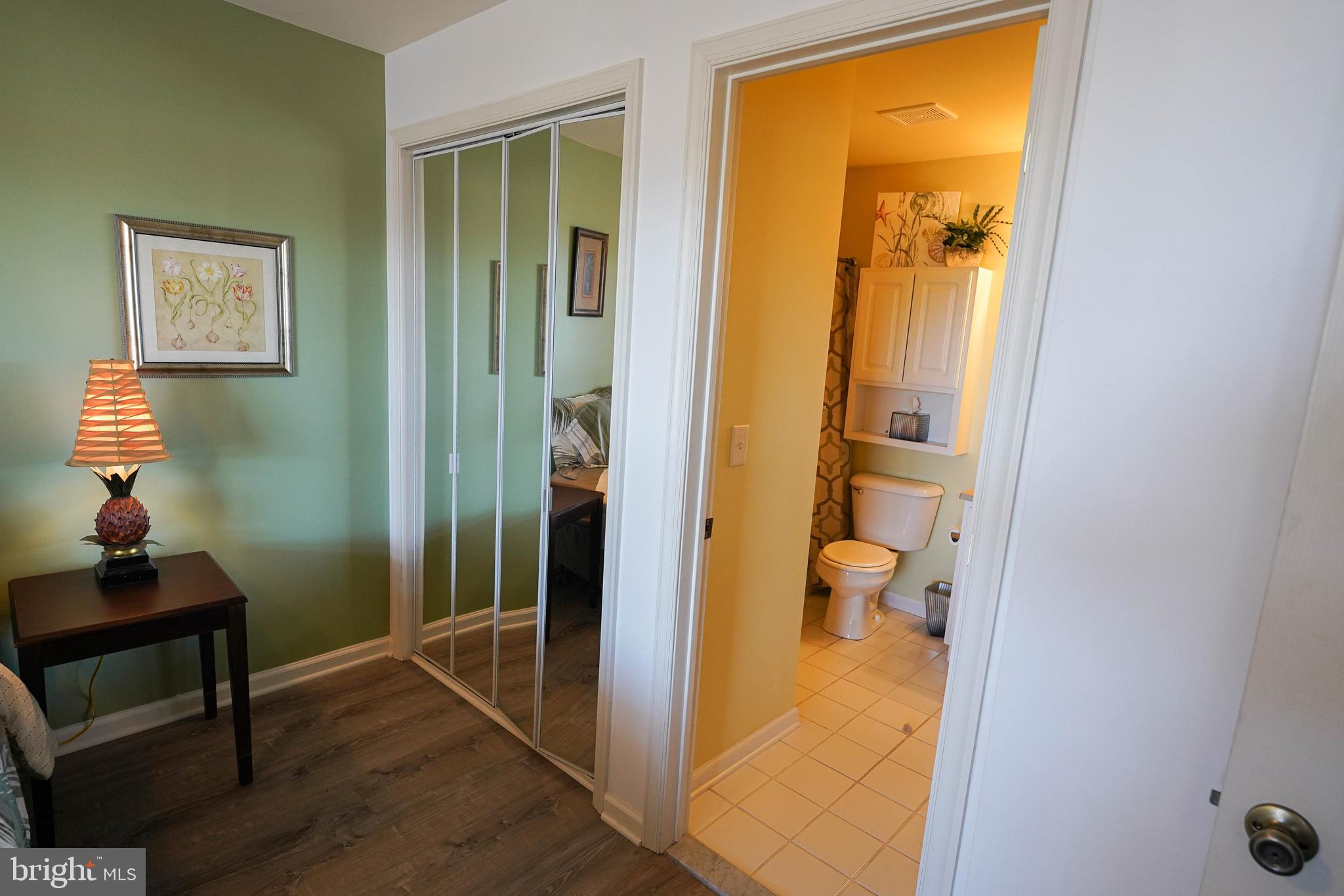 37182 Harbor Drive, Unit 264 Ocean View, DE 19970 - Photo 48 of 55 a view of a hallway with bathroom and front door