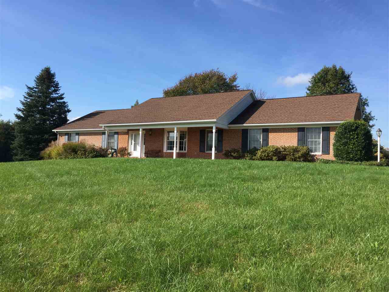1778 Long Meadow Road Waynesboro, VA 22980 - Photo 3 of 29 a front view of a house with a garden