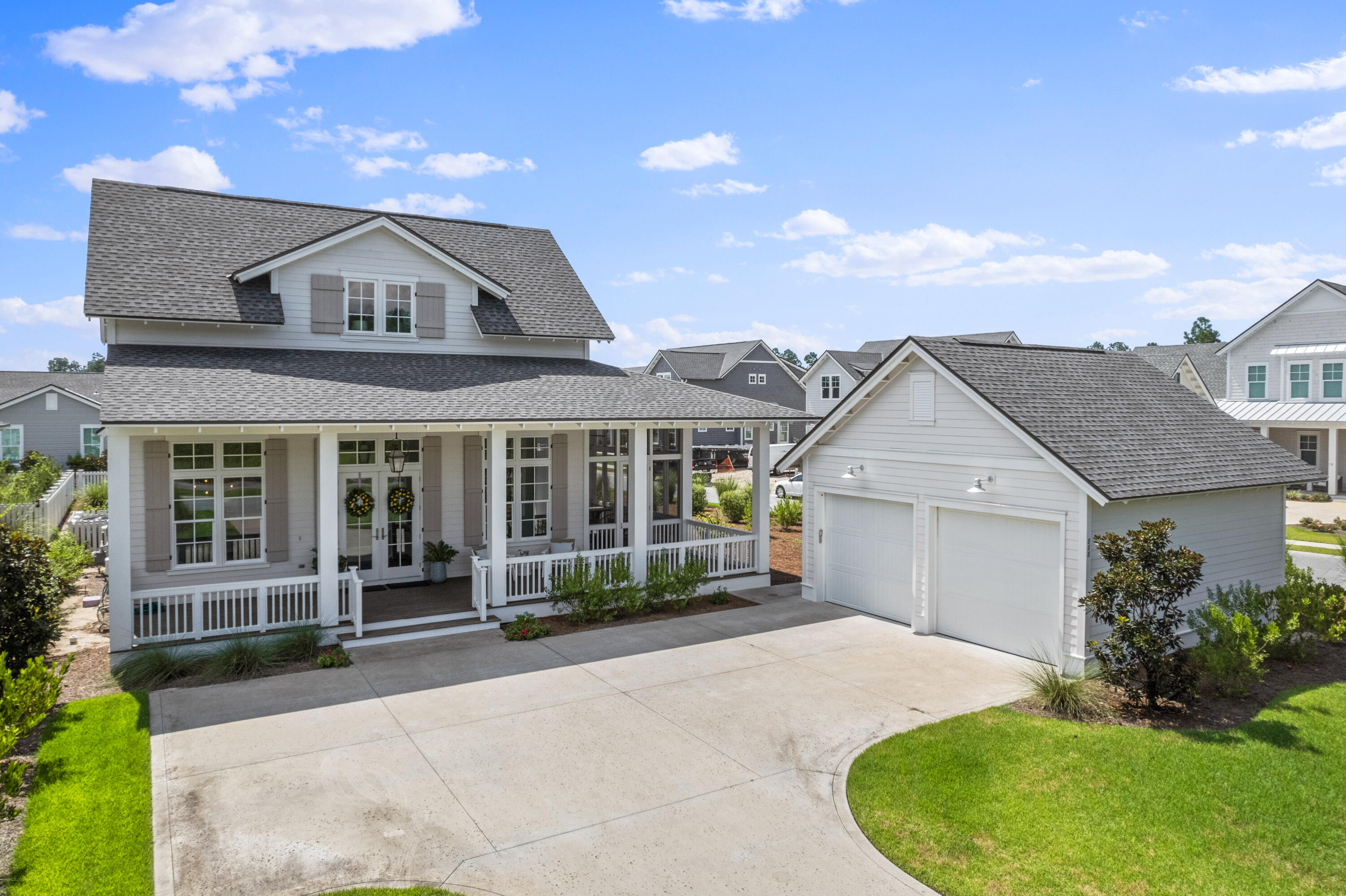 888 Pathways Dr Inlet Beach Inlet Beach, FL 32461 - Photo 2 of 43 front view of a house with a yard
