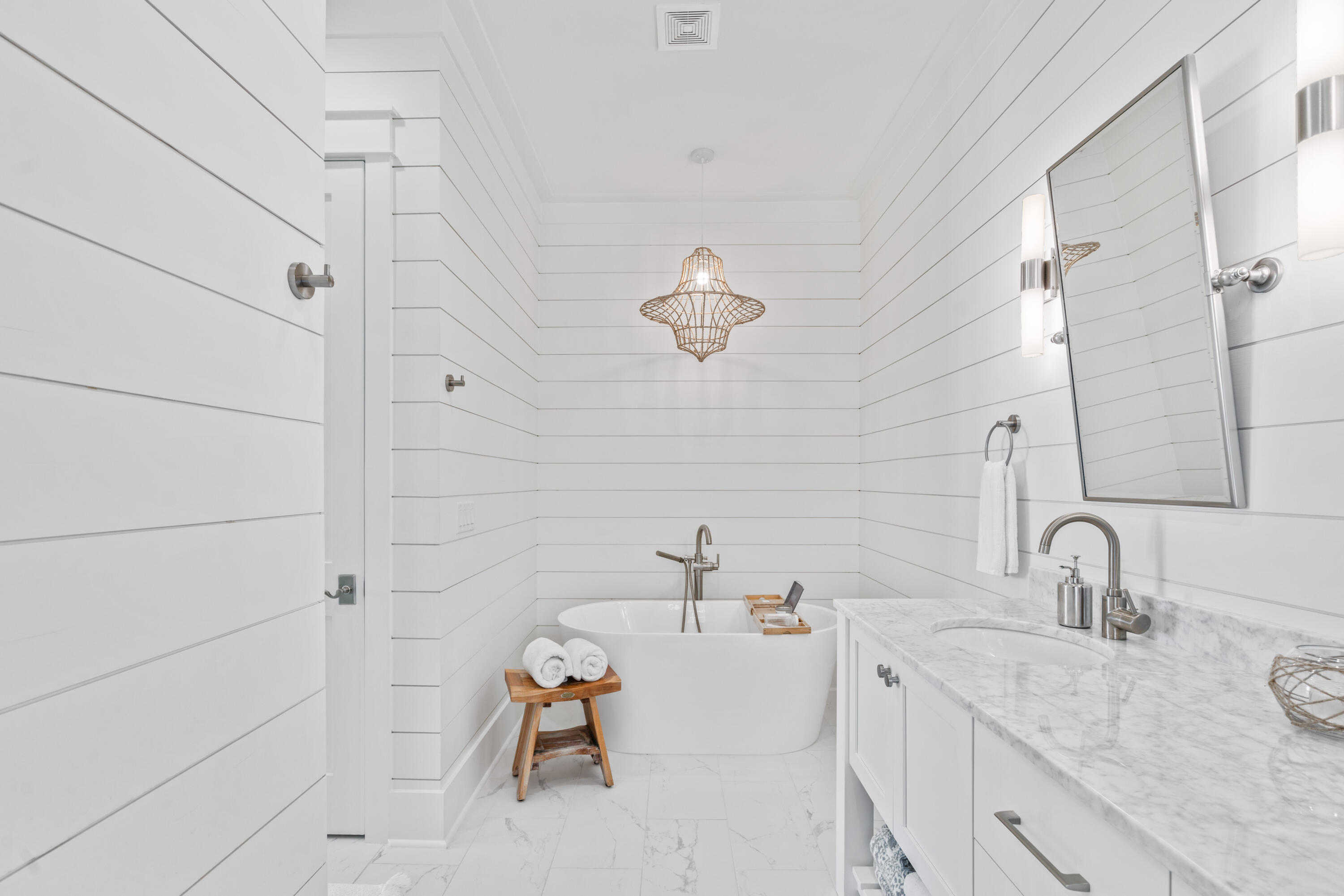 888 Pathways Dr Inlet Beach Inlet Beach, FL 32461 - Photo 26 of 43 a bathroom with a sink and a mirror