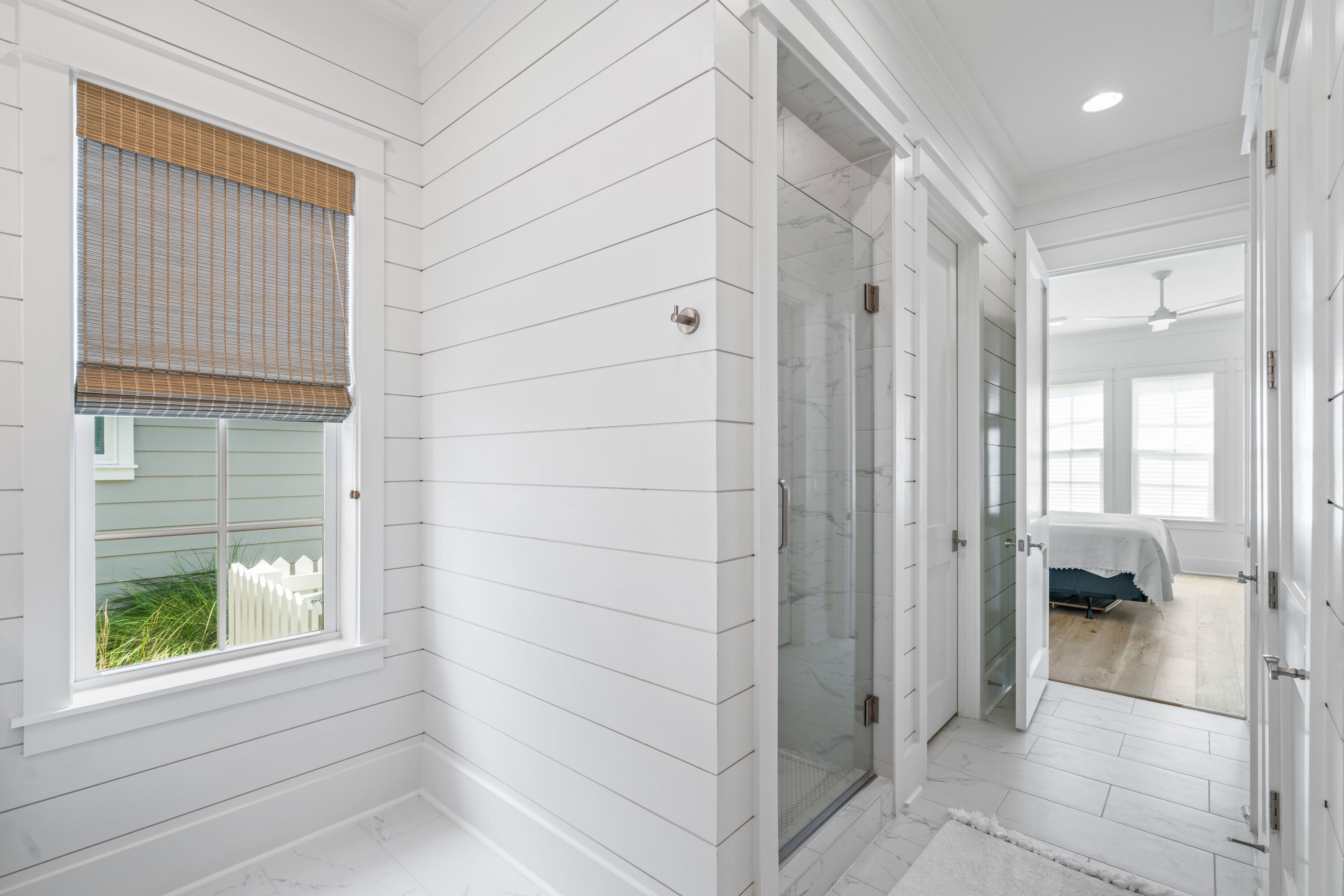 888 Pathways Dr Inlet Beach Inlet Beach, FL 32461 - Photo 28 of 43 a bathroom with a shower and a sink