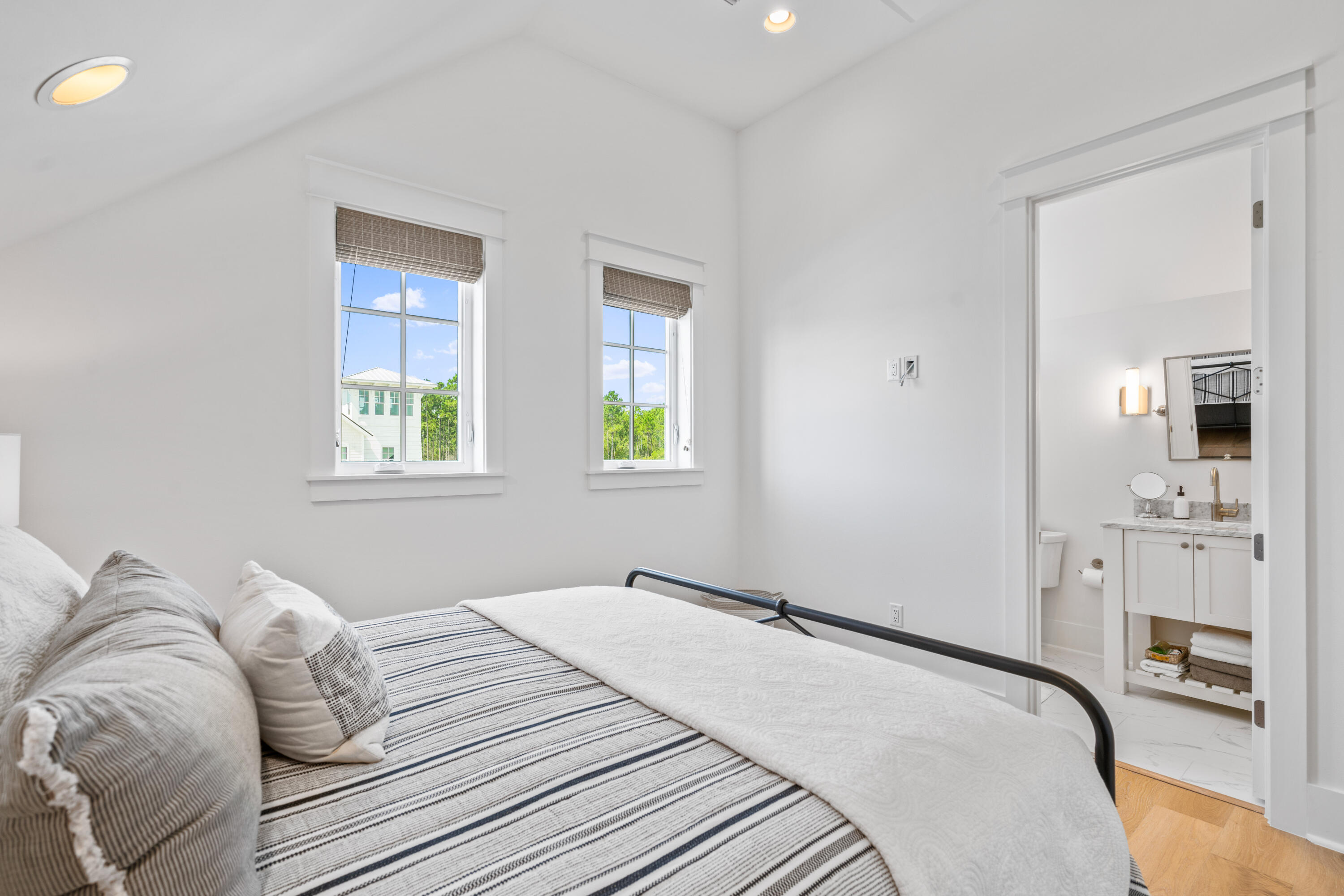 888 Pathways Dr Inlet Beach Inlet Beach, FL 32461 - Photo 36 of 43 a bedroom with a bed and a window