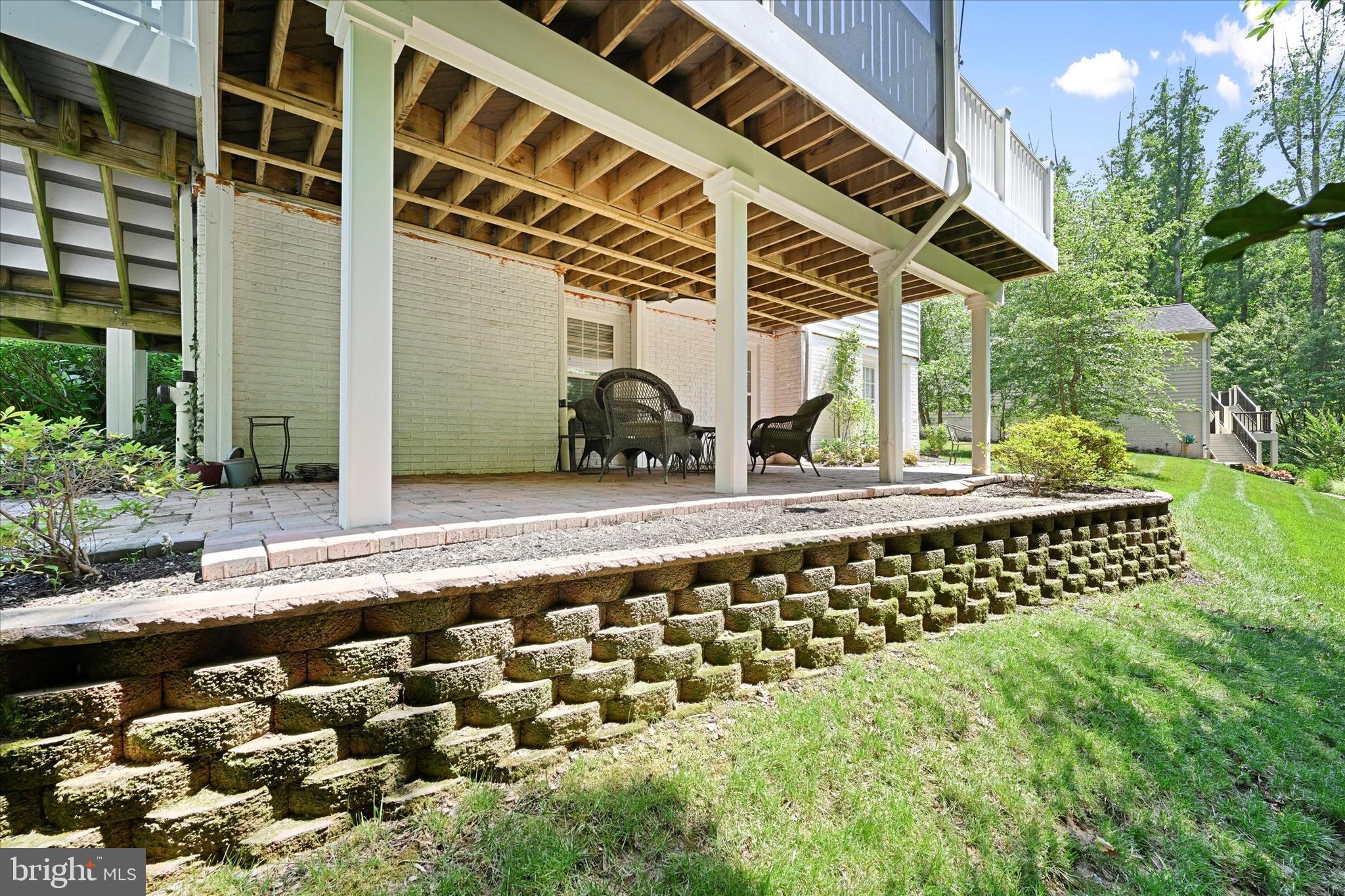 1224 Whetstone Drive Arnold, MD 21012 - Photo 39 of 42 Large patio below the deck