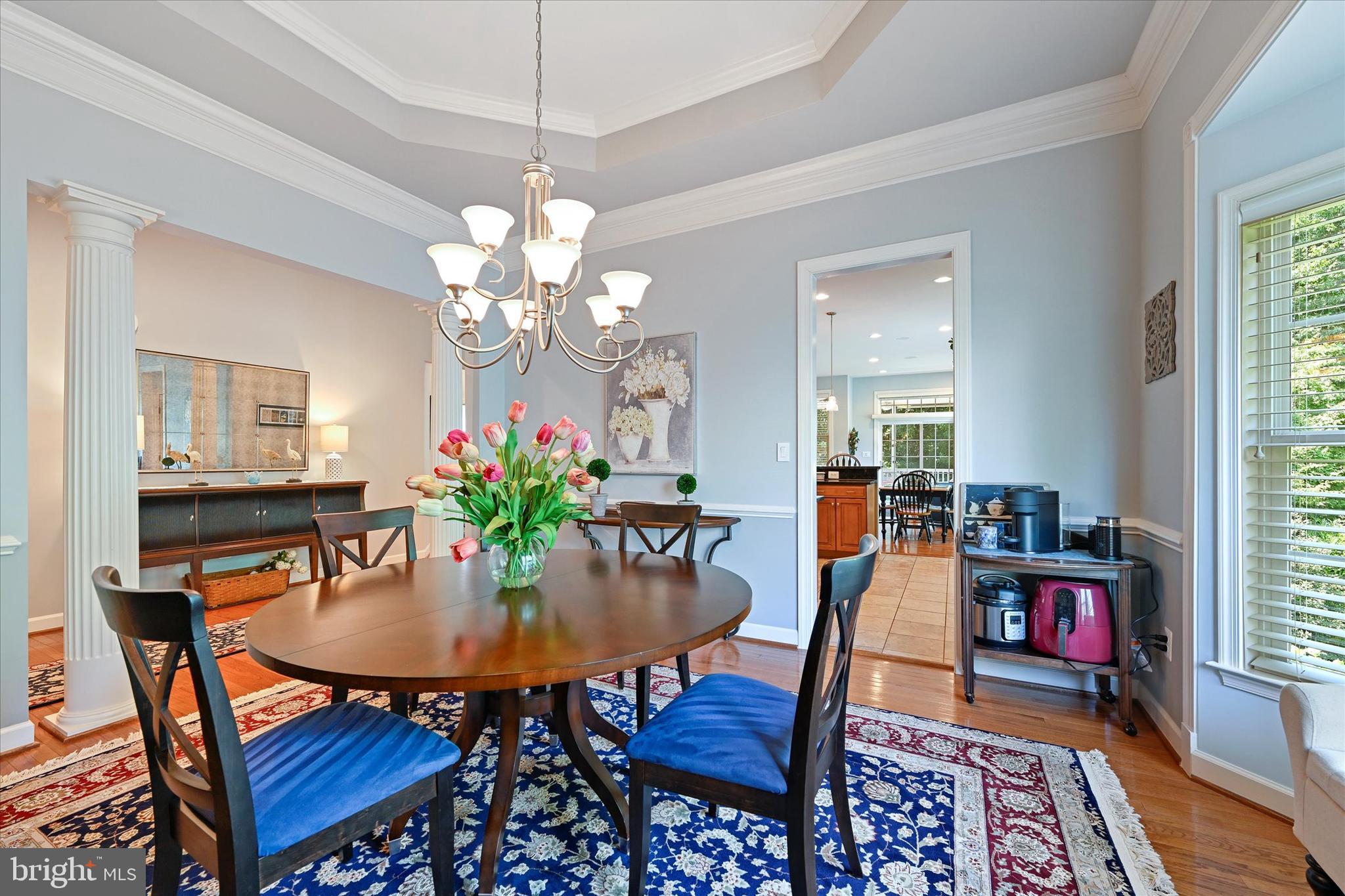 1224 Whetstone Drive Arnold, MD 21012 - Photo 10 of 42 Formal Dining room looking to hallway & kitchen