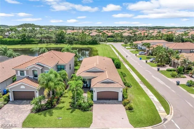 a view of a city with lawn chairs