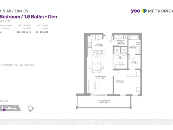 $2,500 | 2000 Metropica Way, Unit 2305, Sunrise, FL 33323