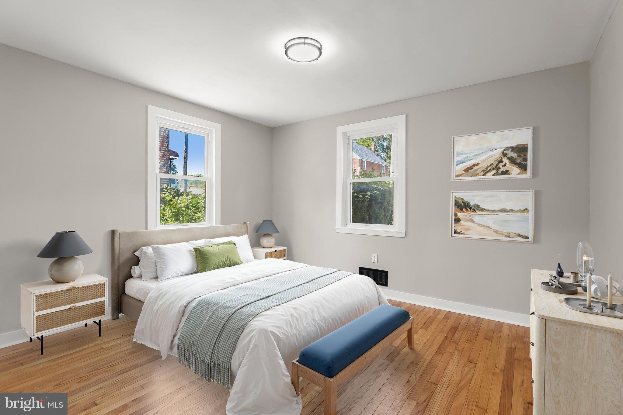 5601 Windsor Mill Road Baltimore, MD 21207 - Photo 11 of 40 Virtually Staged Primary Bedroom