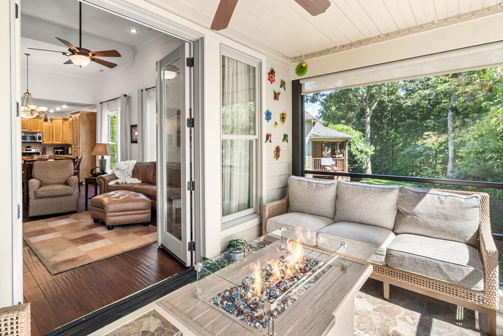 358 Licklog Ridge Hayesville, NC 28904 - Photo 18 of 51 Screened Porch