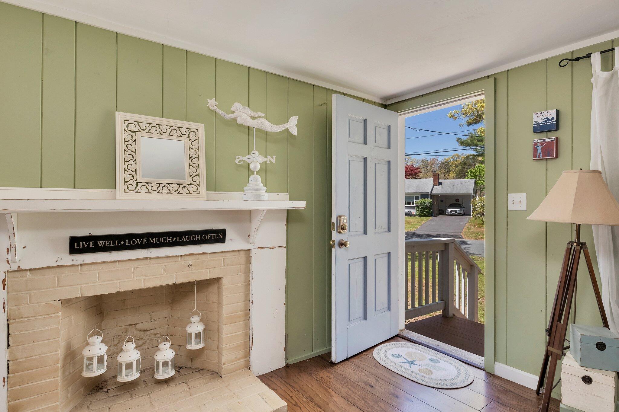 28 Swan Lake Road West Yarmouth, MA 02673 - Photo 19 of 44 a view of kitchen with furniture and wooden floor