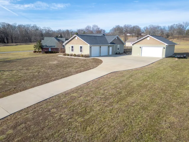 a view of a house with a outdoor space