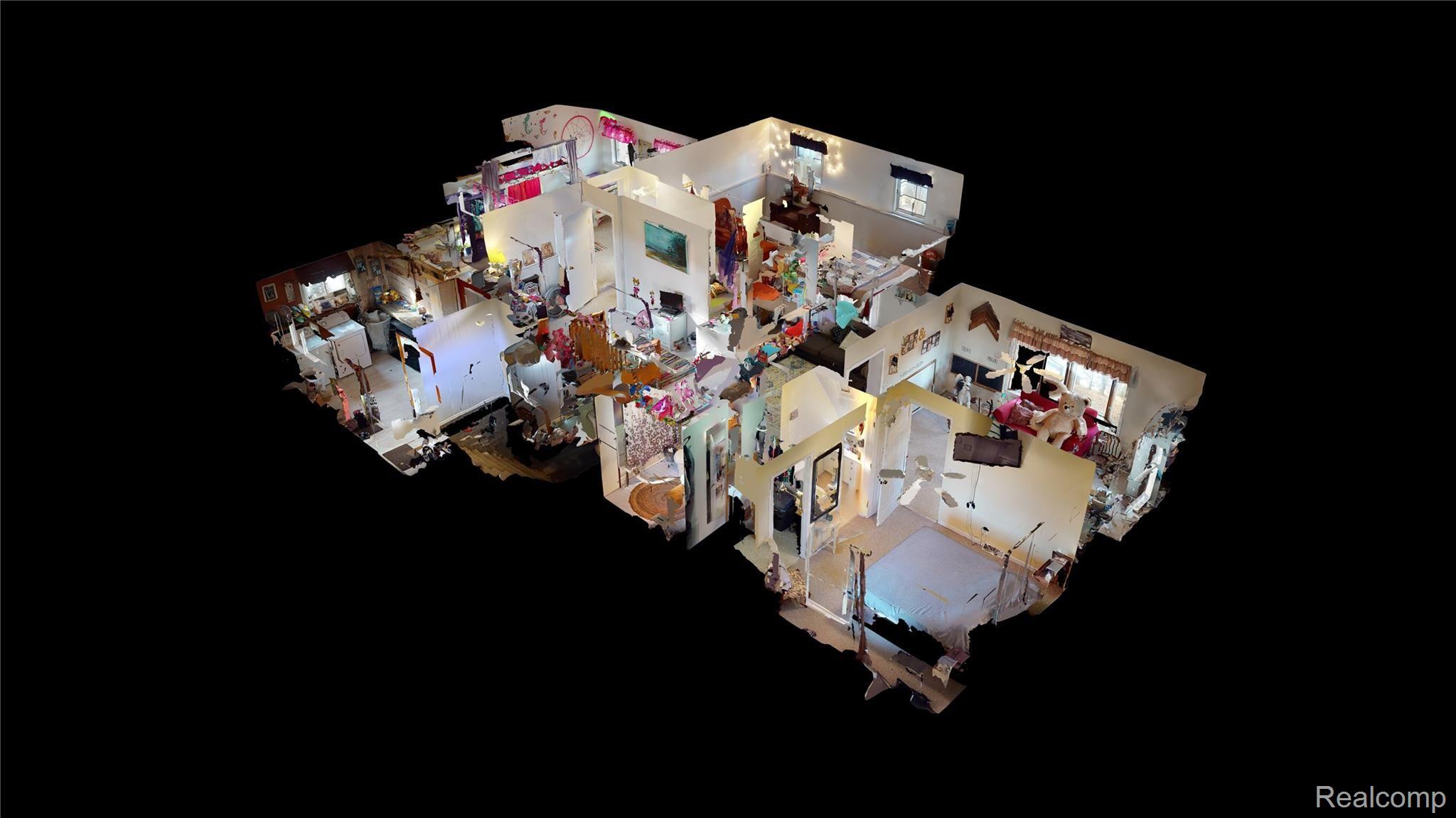 3221 South Plain Road Caro, MI 48723 - Photo 10 of 43 3221-S-Plain-Rd-Caro-MI-48723-Dollhouse-View.jpg