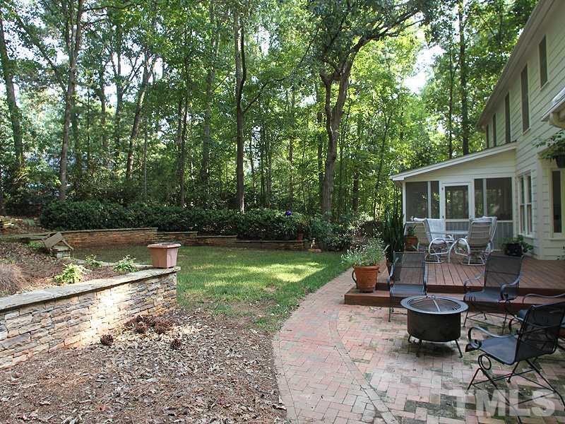 9905 Waterview Road Raleigh, NC 27615 - Photo 18 of 21 a view of a patio with chairs and table