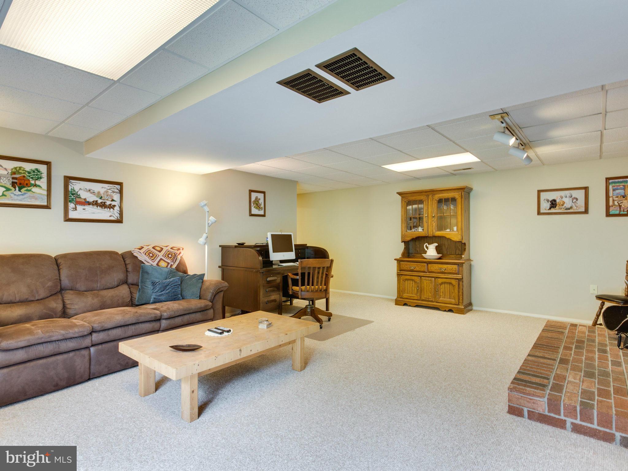 5697 Linton Road Sykesville, MD 21784 - Photo 22 of 30 Spacious Rec Room