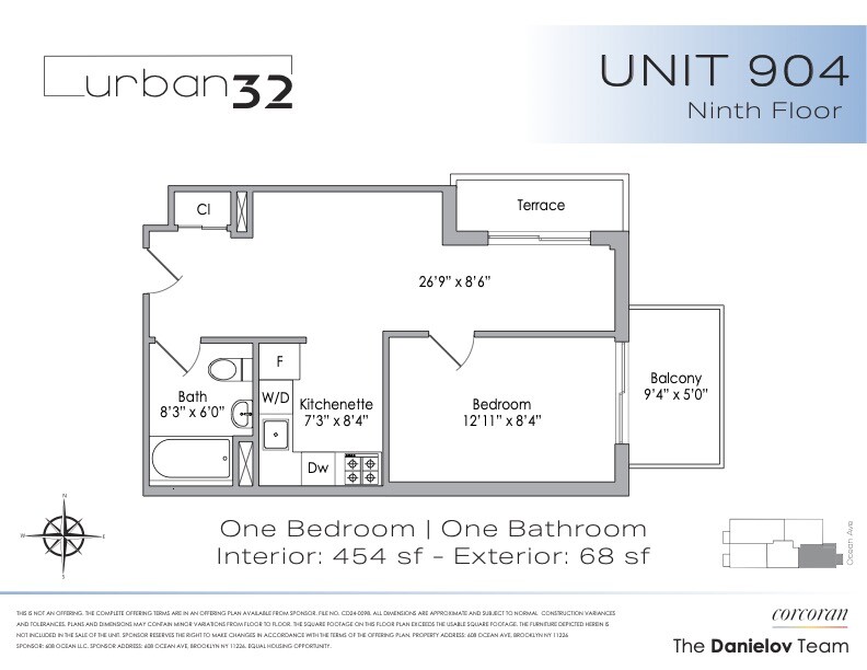 608 Ocean Avenue, Unit 904 Brooklyn, NY 11226 - Photo 7 of 7