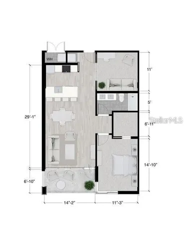 $889,000 | 332 Cocoanut Avenue, Unit 505, Sarasota, FL 34236