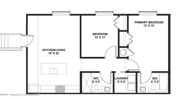 $2,100 | 633 Main Street, Unit 205, Dickson City, PA 18519