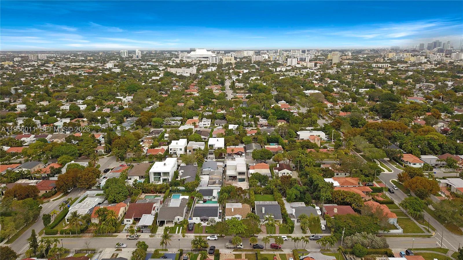 1345 Southwest 17th Street Miami, FL 33145 - Photo 20 of 21 an aerial view of residential houses with city view