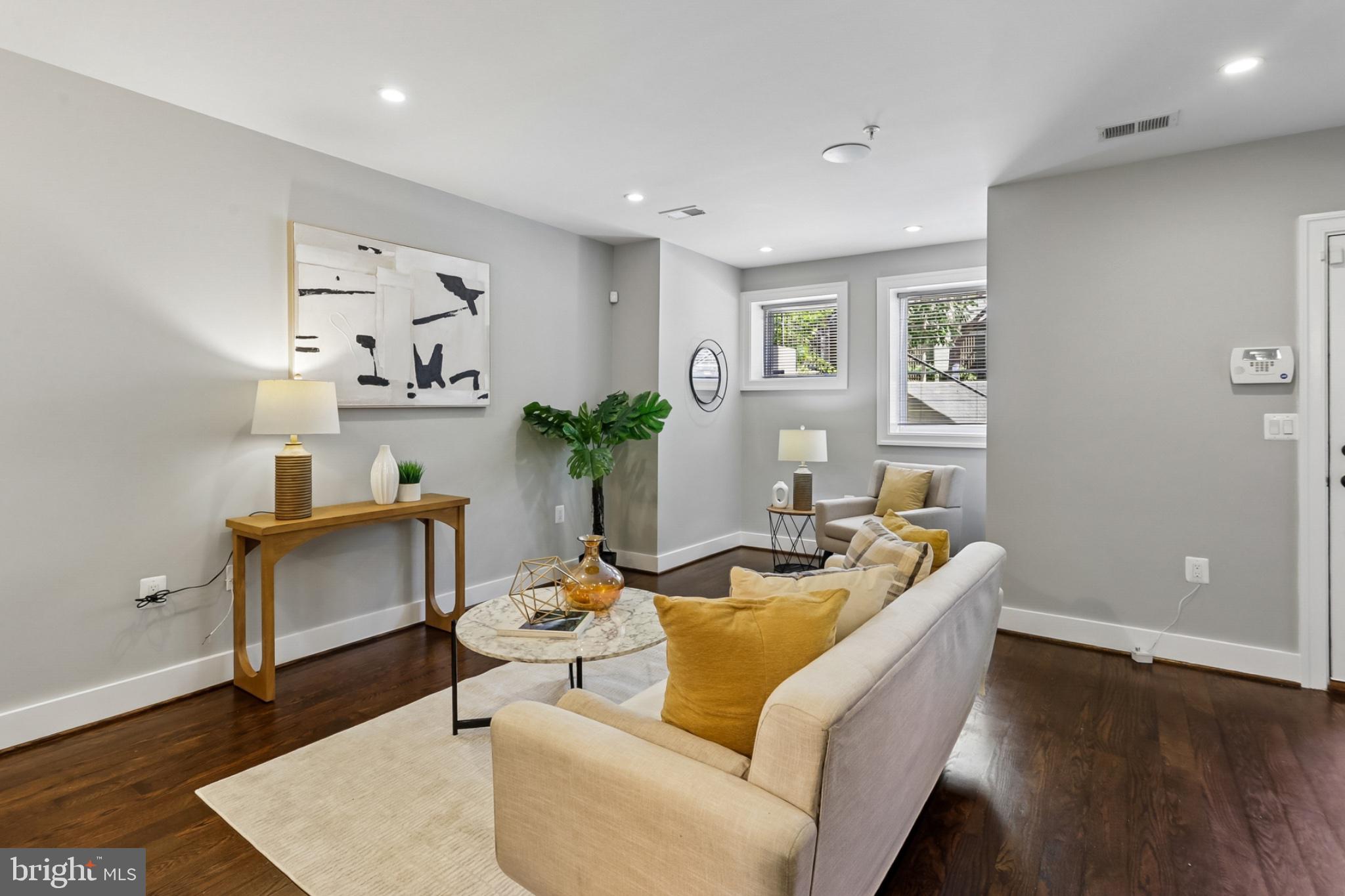 1311 K Street Southeast, Unit 1 Washington, DC 20003 - Photo 3 of 33 Bright and inviting living space.