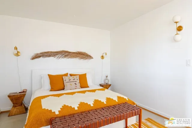 a view of a house with snow on the background