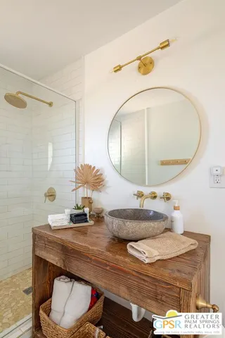 a view of front door