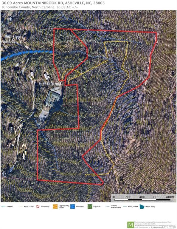 27.35 Mountainbrook Road Asheville, NC 28805 - Photo 11 of 46 a bird view of a house