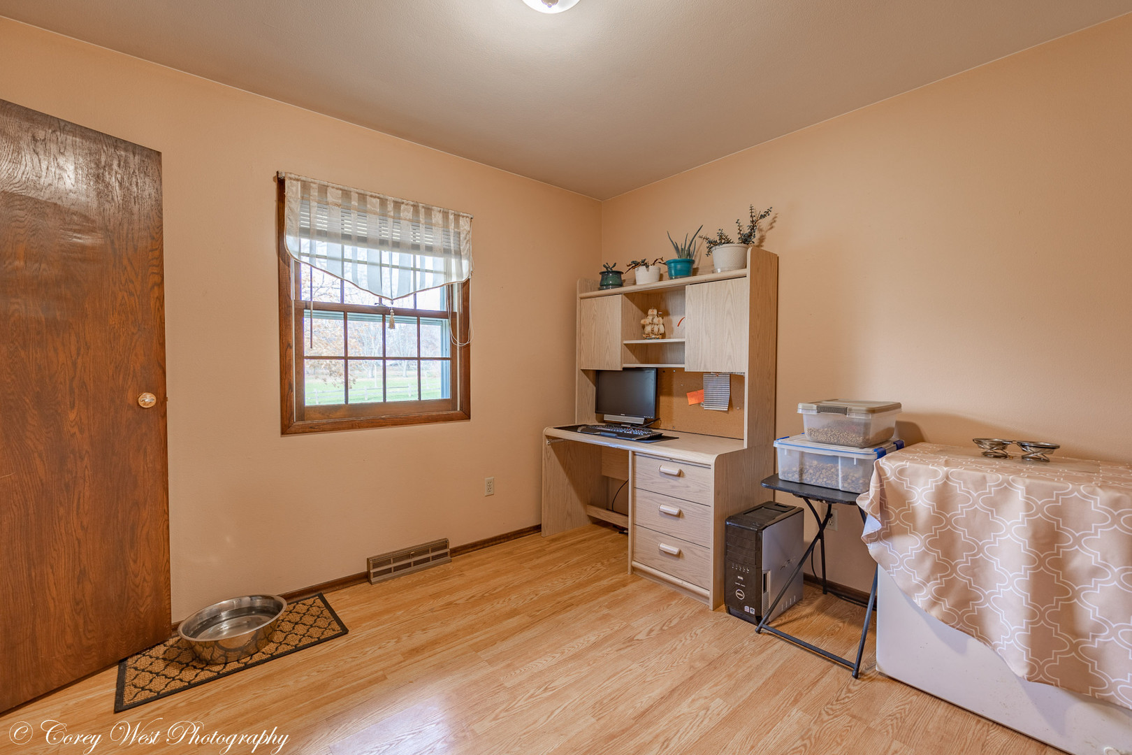6790 Cherry Valley Road Kingston, IL 60145 - Photo 26 of 44 a view of a workspace with furniture and a window