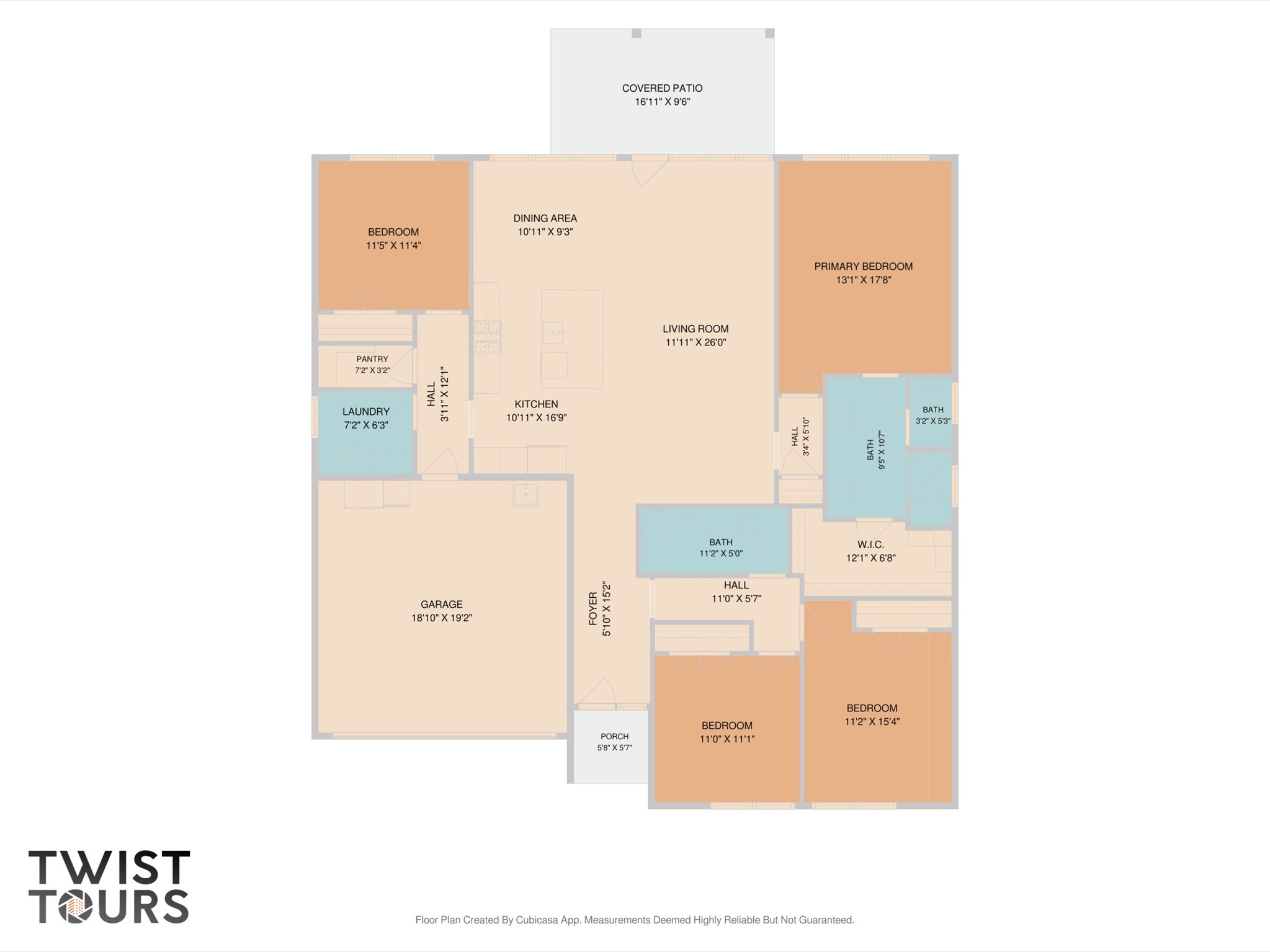 3925 Tavarez Street Round Rock, TX 78628 - Photo 27 of 27 Very versatile floor plan