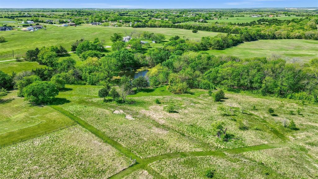 0 Harrell Road Howe, TX 75459 - Photo 13 of 31 Drone / aerial view featuring a rural view and a water view