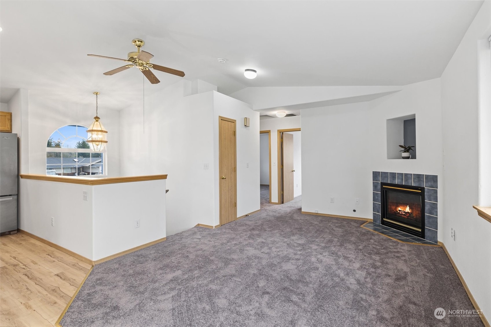 219 Nugget Road Gold Bar, WA 98251 - Photo 10 of 39 a view of empty room with a fireplace