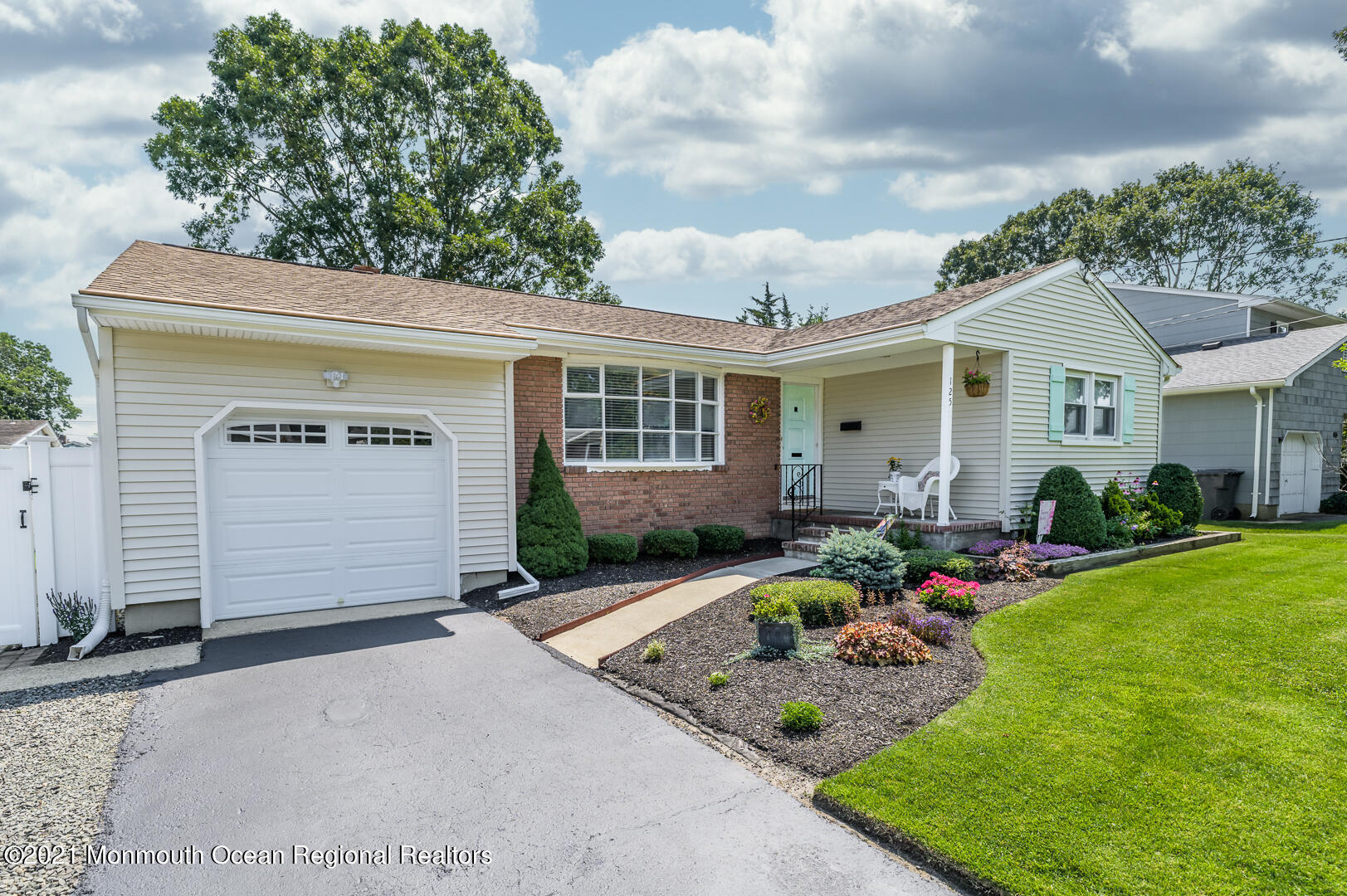 125 Jordan Road Brick, NJ 08724 - Photo 1 of 28 a front view of house with yard outdoor seating and barbeque oven