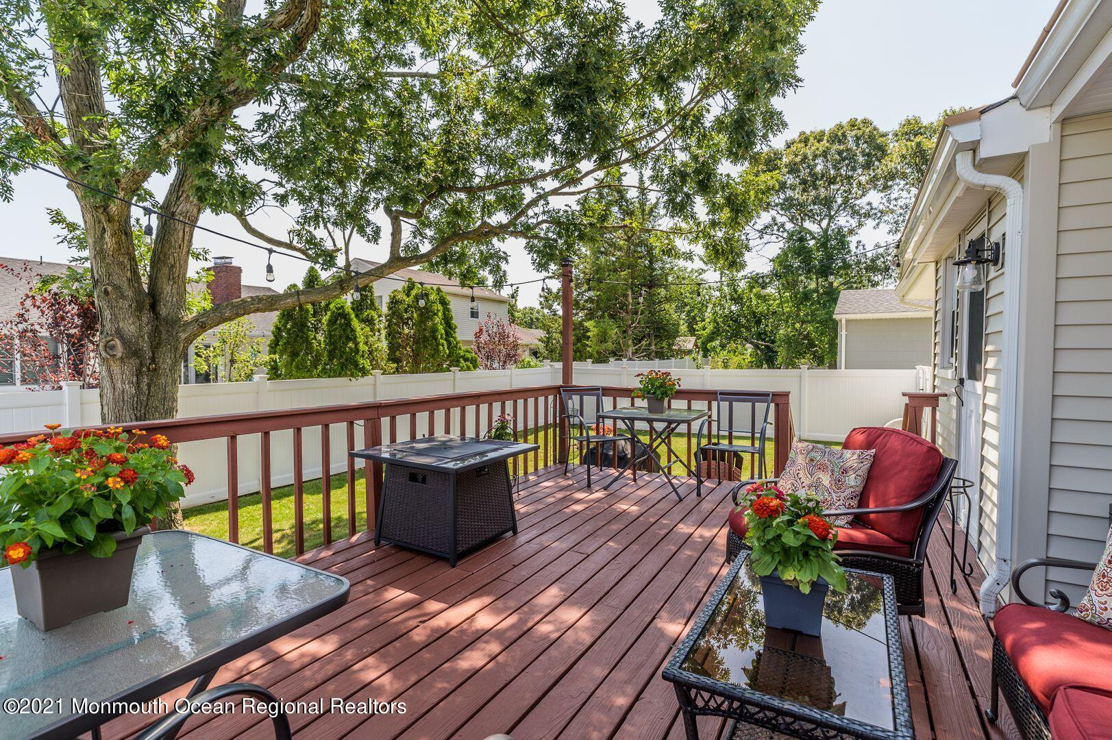 125 Jordan Road Brick, NJ 08724 - Photo 19 of 28 a view of a chairs on the roof deck