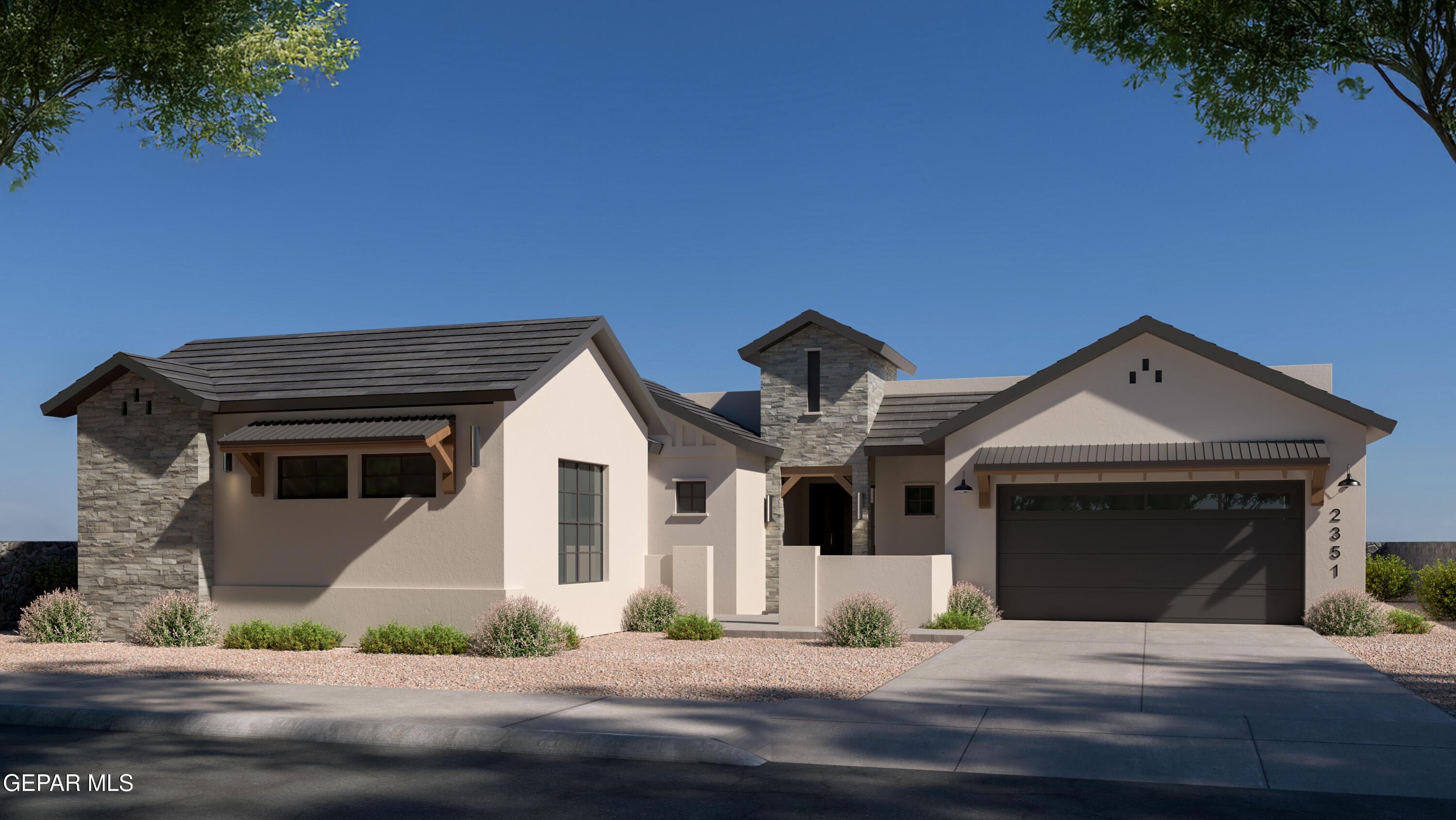 1849 War Path El Paso, TX 79911 - Photo 18 of 18 a front view of a house with yard