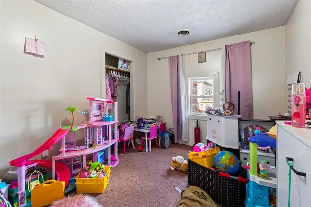 a children play room with toys