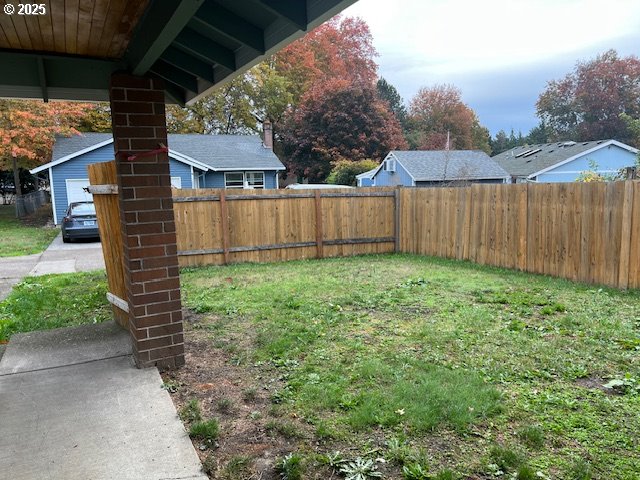 18830 Southwest Butternut Street Beaverton, OR 97078 - Photo 13 of 13 a view of a backyard with barn and a cactus tree