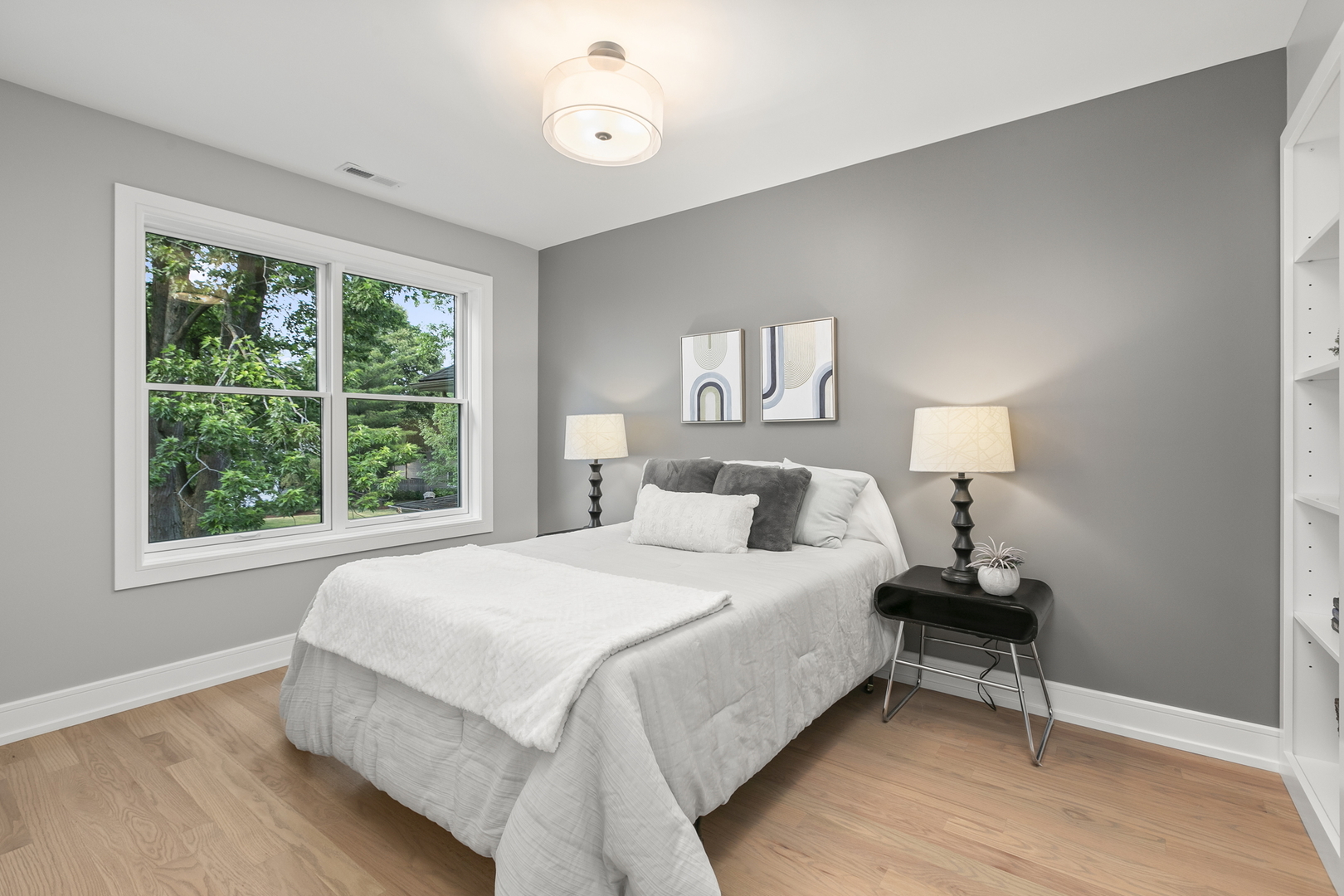 220 Spring Avenue Naperville, IL 60540 - Photo 35 of 52 a bedroom with a bed and a window