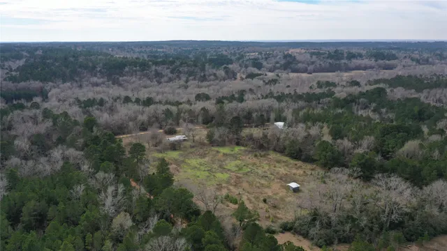 an aerial view of house with outdoor space