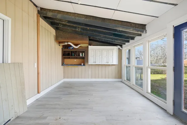 a view of a storage & utility room