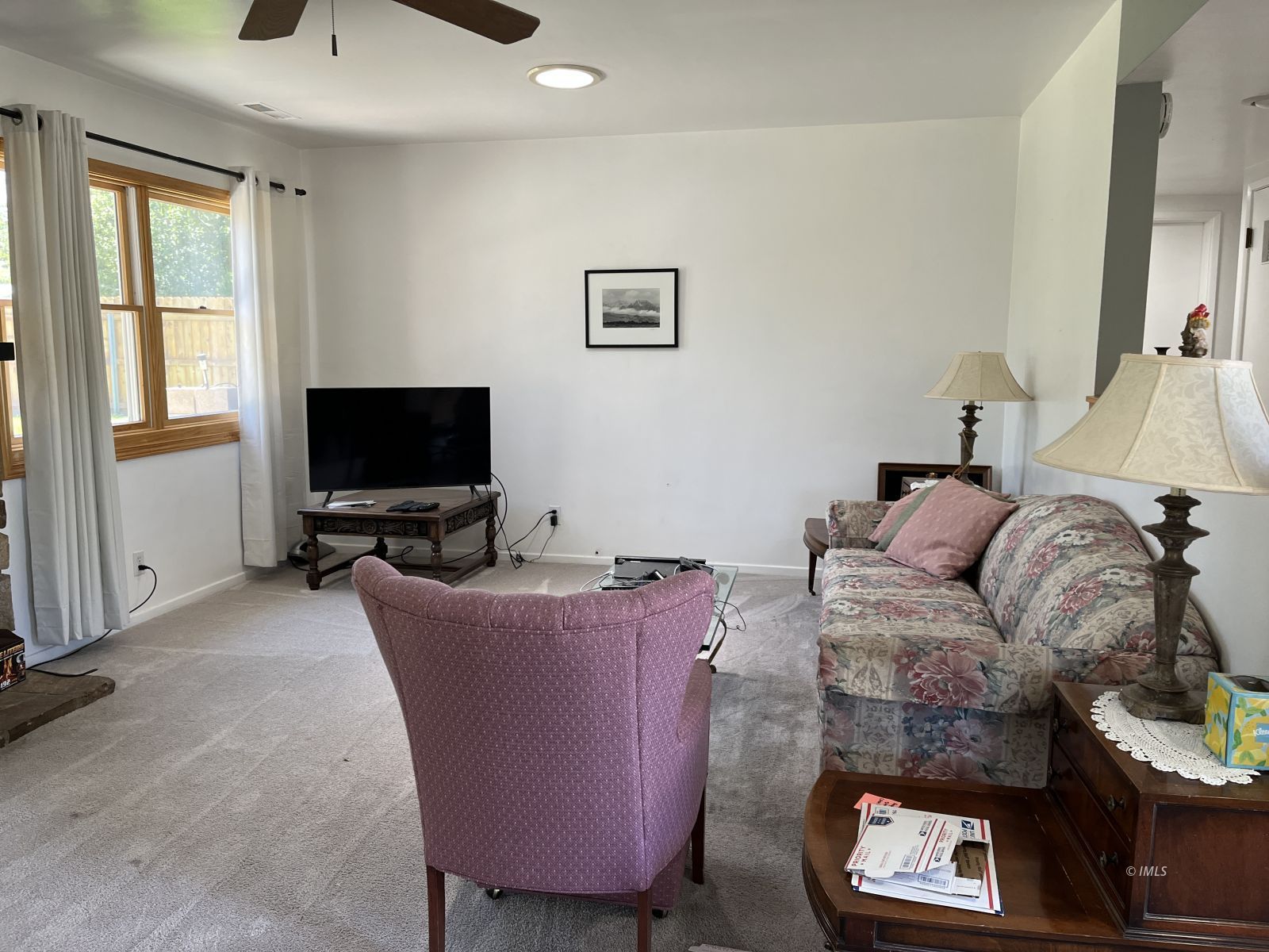 3012 Mesquite Road Bishop, CA 93514 - Photo 13 of 26 a living room with furniture and a flat screen tv