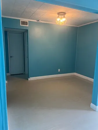 a view of empty room