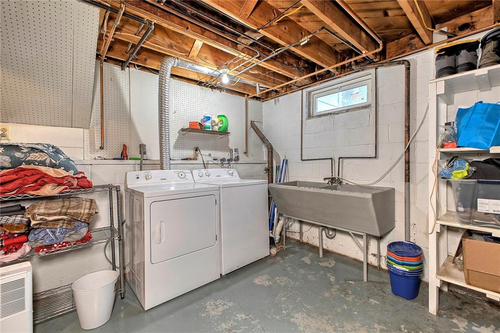 1119 Church Street Indiana, PA 15701 - Photo 26 of 34 a utility room with dryer and washer