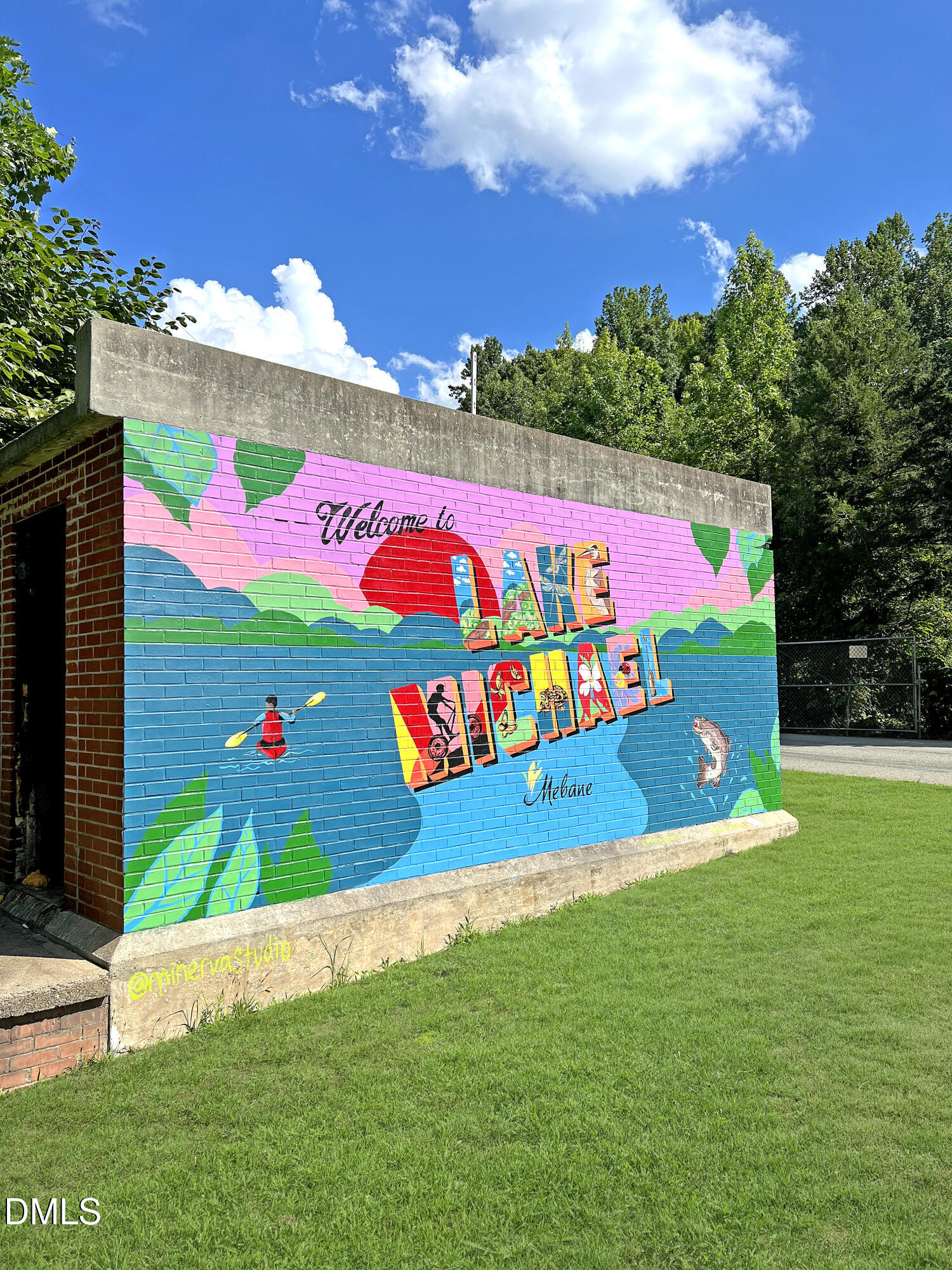 1908 Pollinator Place Mebane, NC 27302 - Photo 15 of 21 Lake Michael Mural