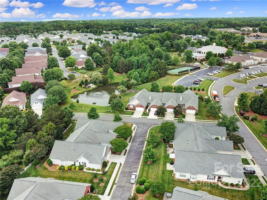 1704 Quartz Lane Fort Mill, SC 29708 - Photo 38 of 39 an aerial view of residential houses with outdoor space and street view