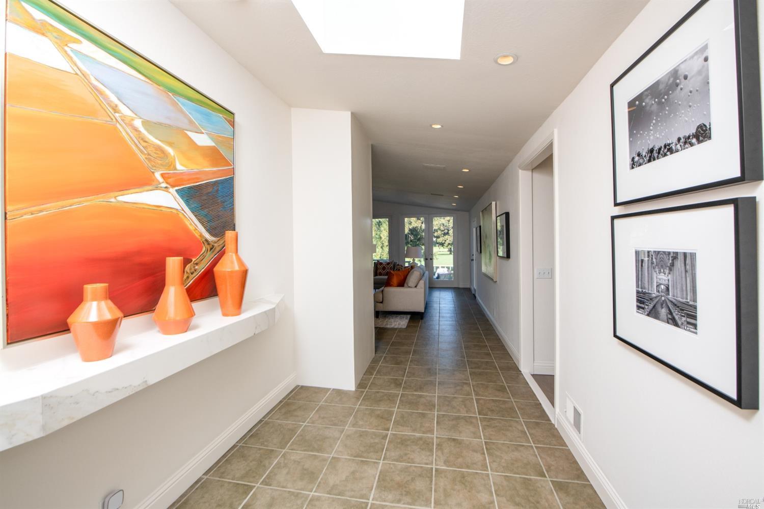 361 Riviera Drive San Rafael, CA 94901 - Photo 1 of 1 a view of a hallway with a window