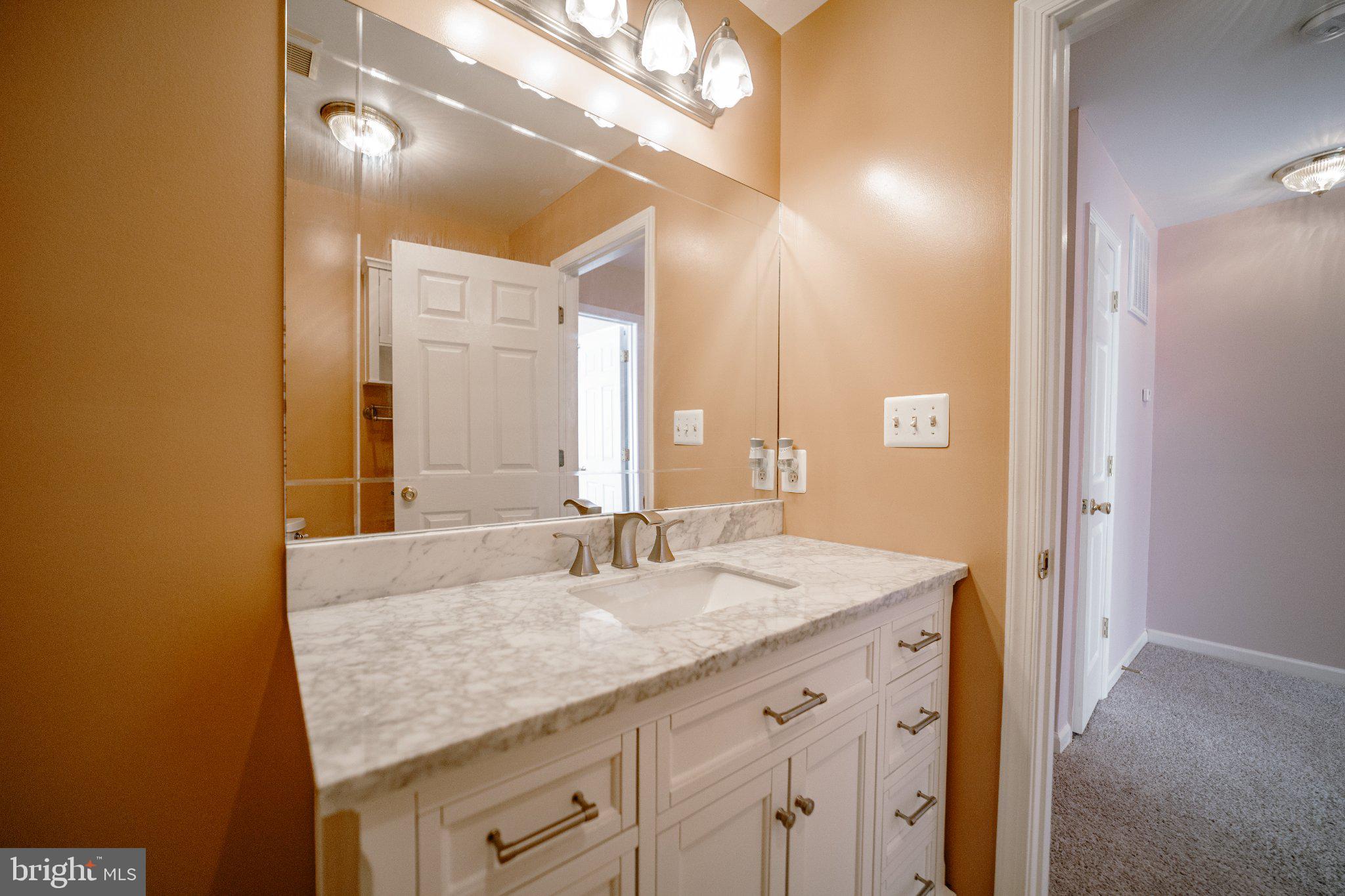 2205 Southgate Square, Unit 2205 Reston, VA 20191 - Photo 24 of 26 Elegant bathroom with warm tones.