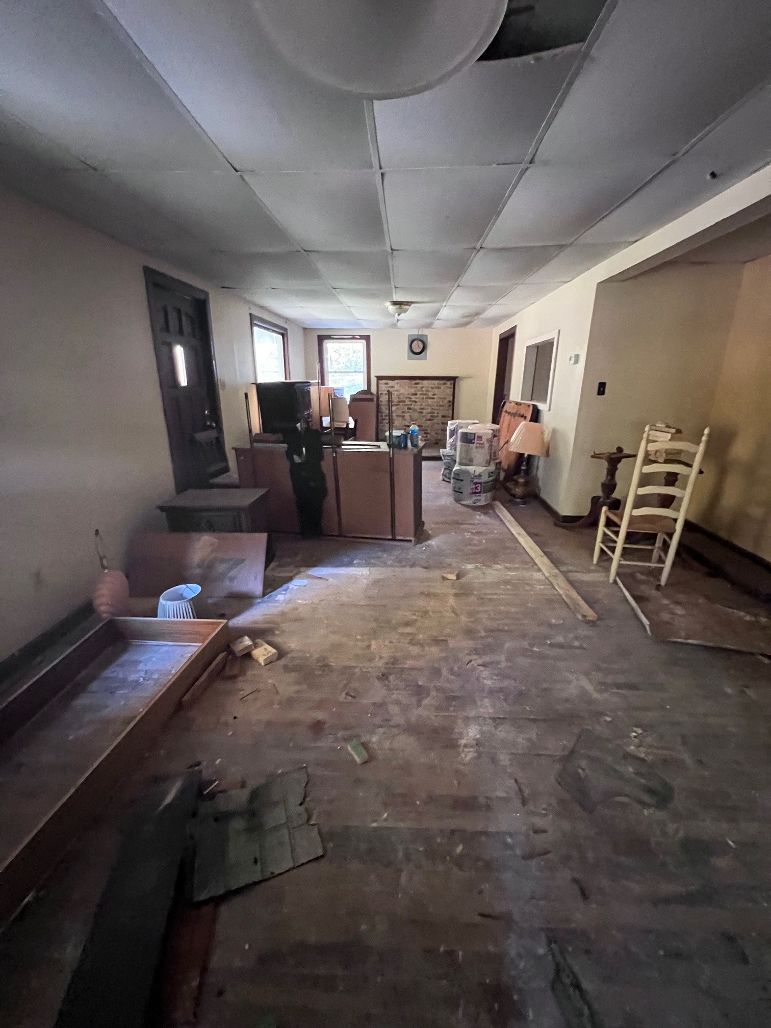 235 Ernest Looper Road Rickman, TN 38580 - Photo 11 of 16 a living room with furniture and a chandelier