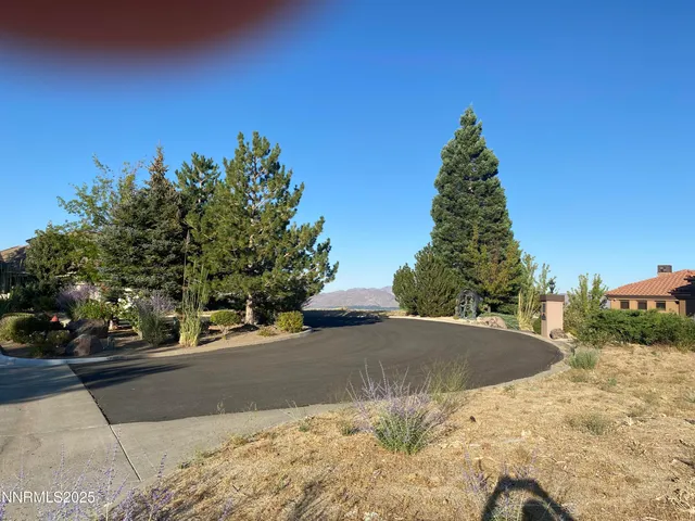 a view of a outdoor space and trees