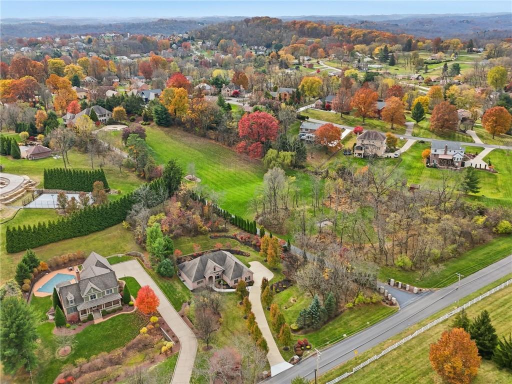 174 Springdale Road Venetia, PA 15367 - Photo 39 of 45 an aerial view of residential houses with outdoor space